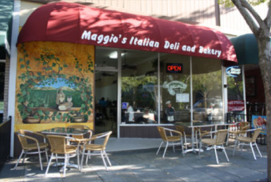 Outside Maggio's Outside Maggio's
